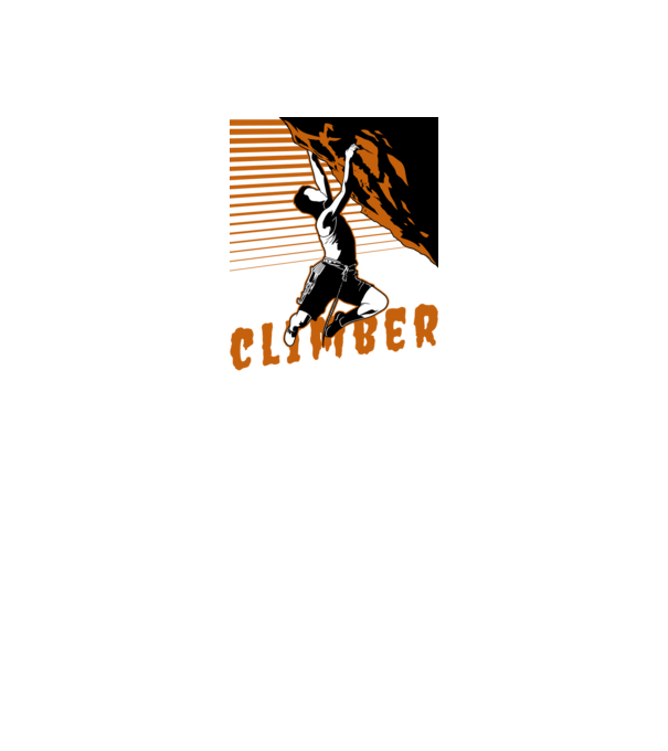 TR climber minta fekete pólón