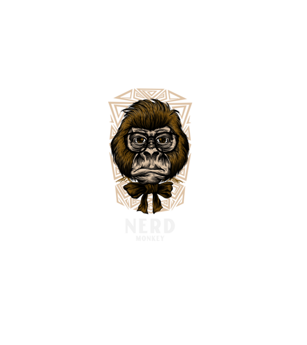 Nerd minta sötétkék pólón