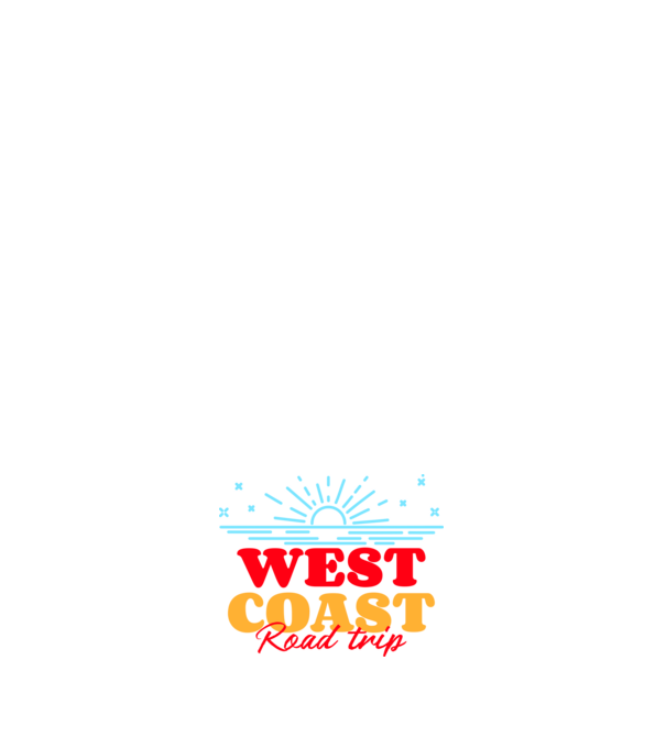West Coast Treep 05 minta sötétkék pólón