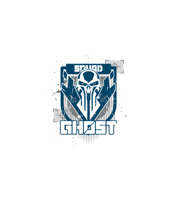 emblem-with-a-skull minta fehér pólón