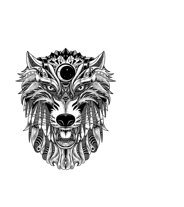 Wolf RT 01 minta fehér pólón