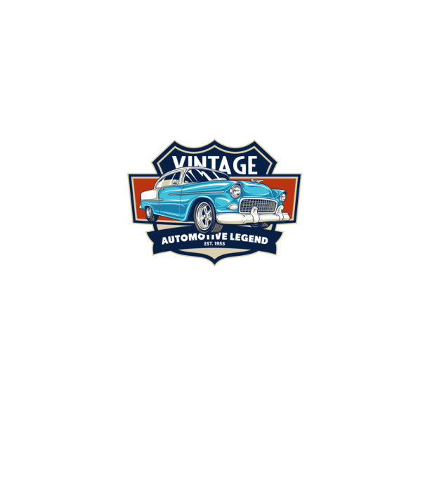 K 04 AUTOMOTIVE LEGEND minta farmerkék pólón