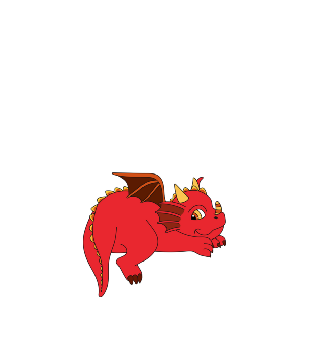 Red fat dinosaur minta fekete pólón
