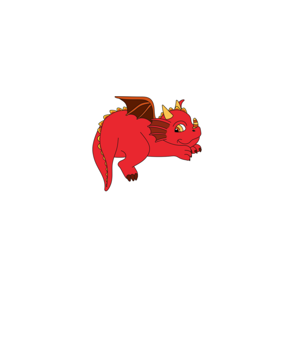 Red fat dinosaur minta fekete pólón