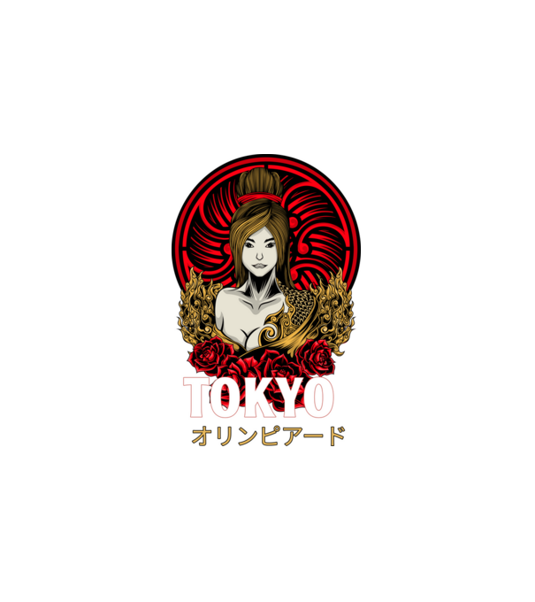 OLIMPIA Tokyo 03 minta fehér pólón