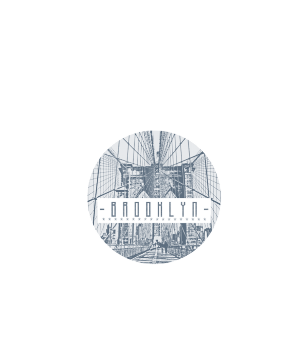 brooklyn-t-shirt-design-template-266d (1) minta fekete pólón