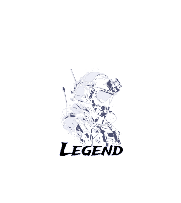 Legend minta fekete pólón