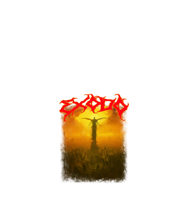 template-with-a-horror-theme 10 minta fekete pólón