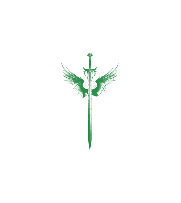 medieval-fantasy minta fehér pólón