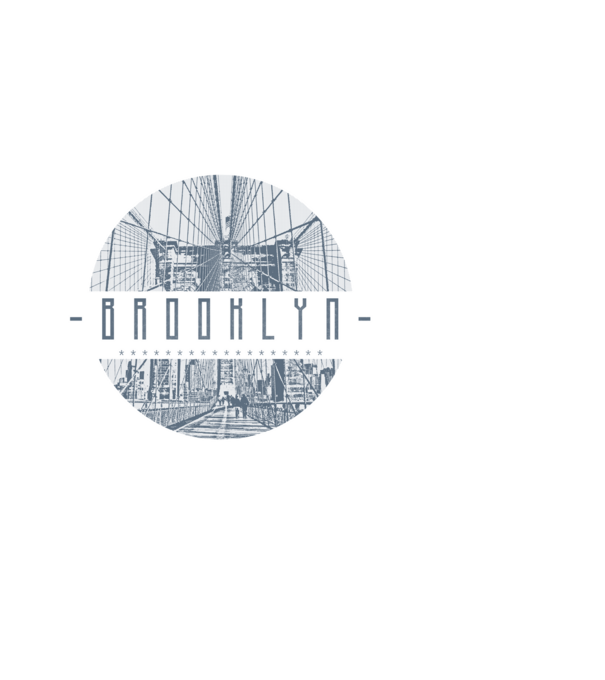 brooklyn-t-1 minta fekete pólón