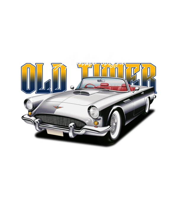 a-vintage-oldteamer-illustration minta fehér pólón