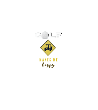 golf_makes_me_happy_merch (1) minta fekete pólón