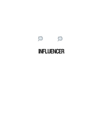 AZ ISKOLA fontos de inkább influencer leszek minta türkiz pólón
