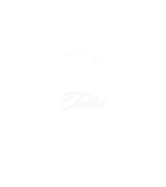 art of tattoo minta fekete pólón