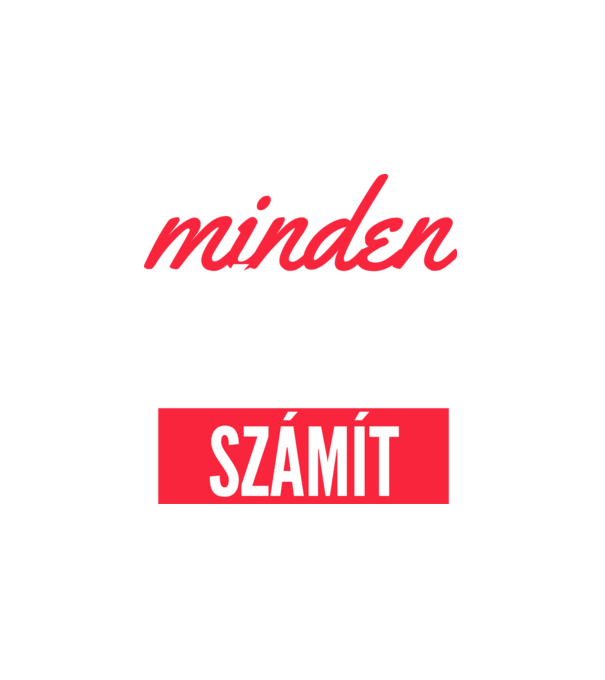 Minden részeg számít minta fehér pólón