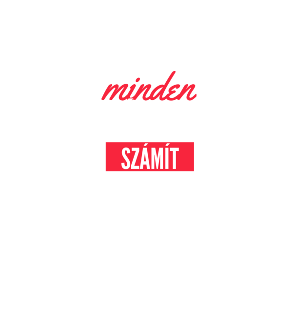 Minden részeg számít minta sötétkék pólón