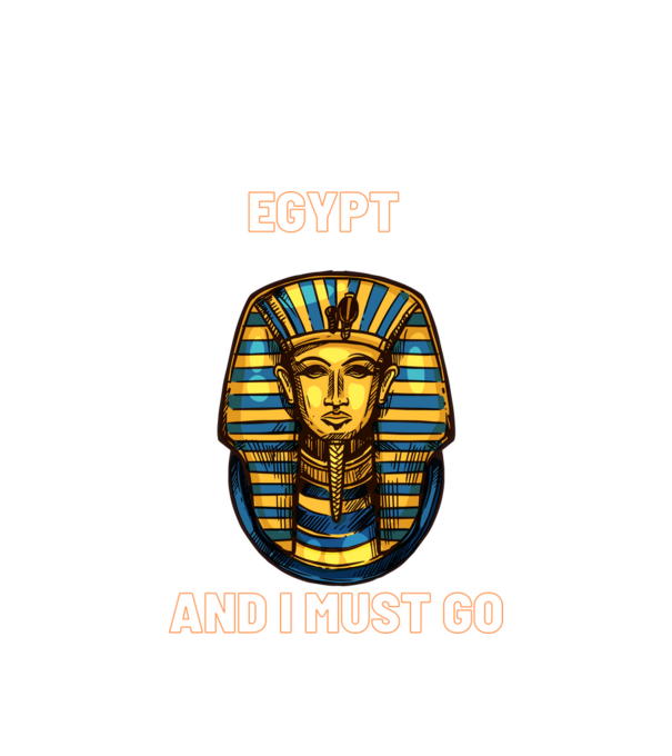 Egypt is calling and I must go minta fehér pólón