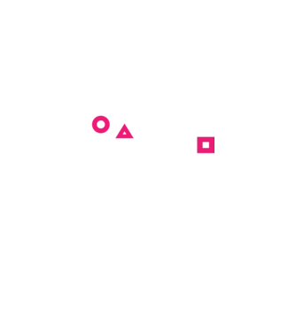 Squid Game - Logo minta fekete pólón
