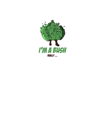 Fortnite Bush Tee minta fehér pólón