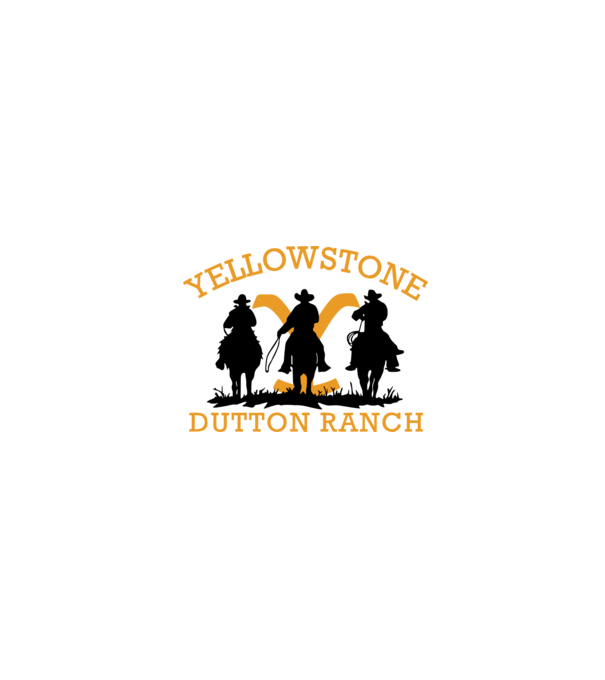 Yellowstone Dutton Ranch minta homokszín pólón