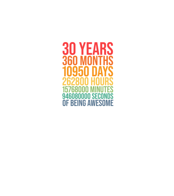 30 years minta sötétkék pólón