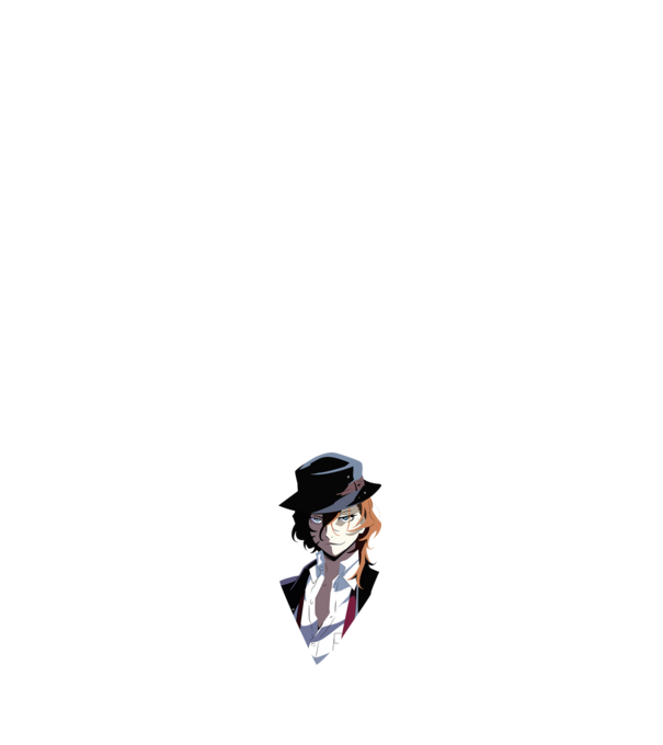 Bungo Stray Dogs minta sötétkék pólón