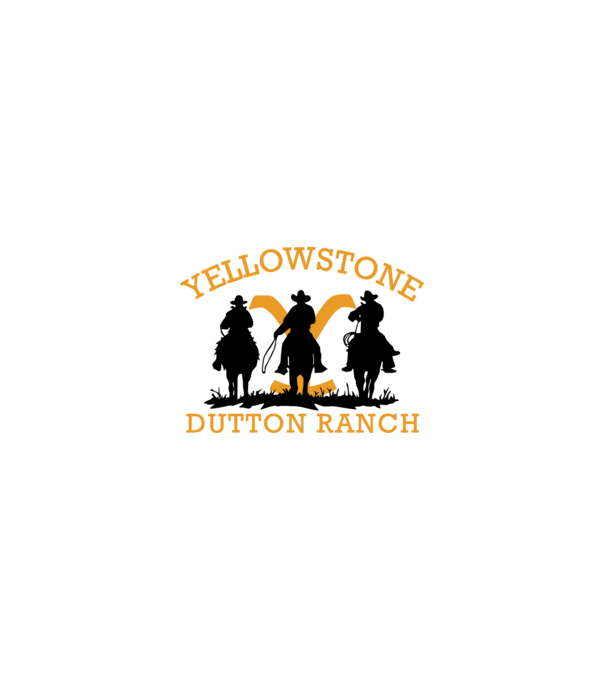 Yellowstone Dutton Ranch minta homokszín pólón