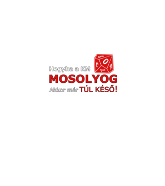A KM Mosolyog minta farmerkék pólón