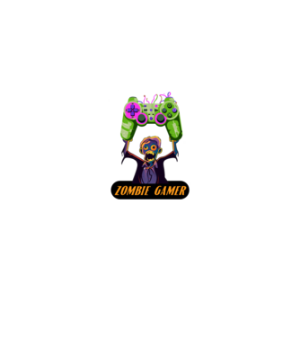 Zombie Gamer minta fehér/piros pólón