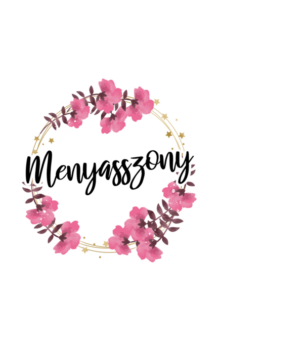Menyasszony (csillagos, virágos) minta fekete pólón