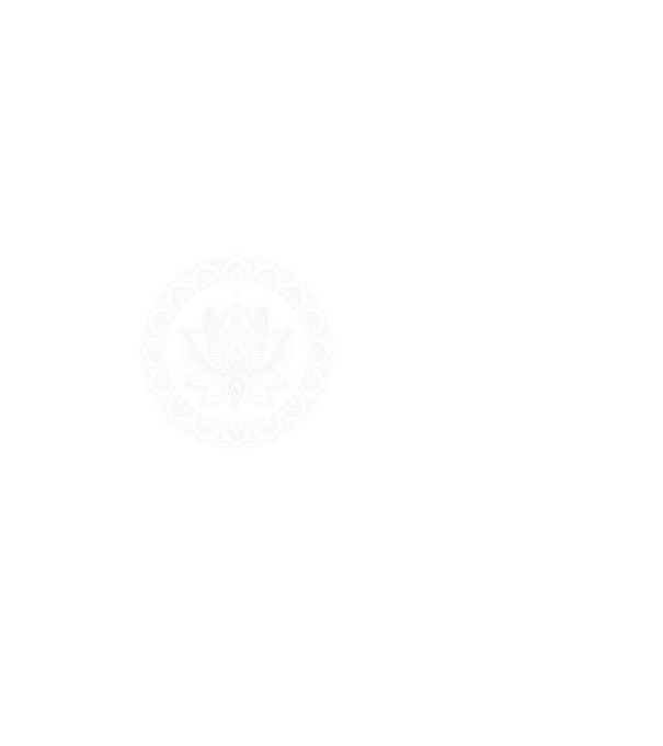 Namaste minta fehér pólón