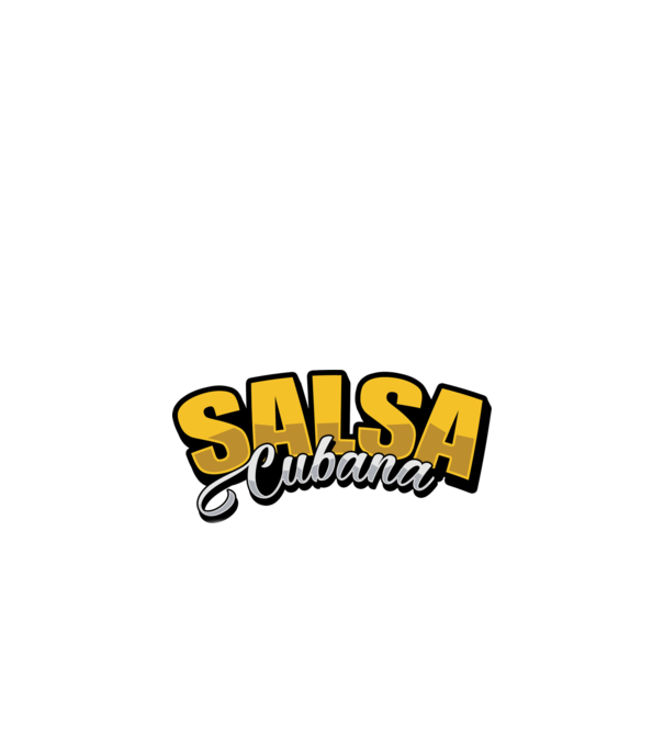 Salsa Cubana minta fehér pólón