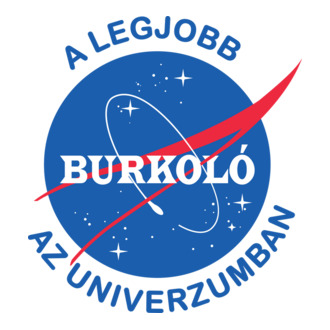 A legjobb burkoló az univerzumban póló minta