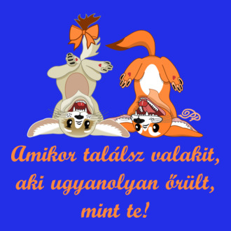 Bolondos Pár -Sivatagi Róka póló minta