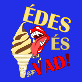 Édes és Vad Fagyi póló minta