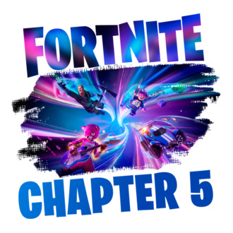Fortnite - Chapter 5 póló minta