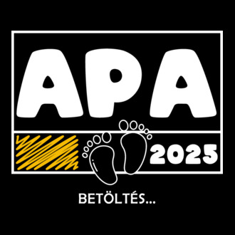 Friss apa 2025 póló minta