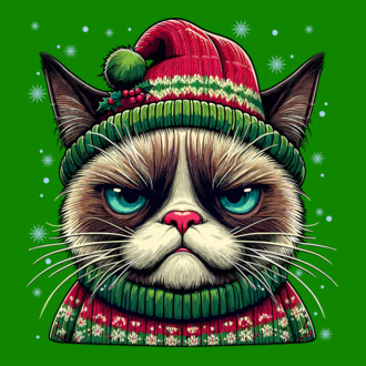 Grumpy Christmas póló minta