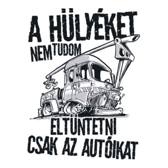 Hülyék és az autóik póló minta