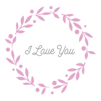I Love You - Szeretlek póló minta
