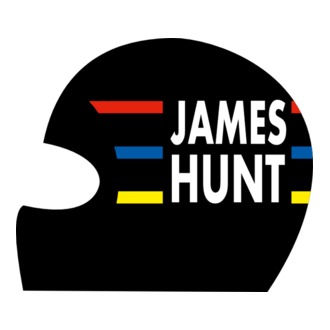 James Hunt póló minta