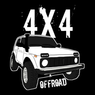 Lada niva póló minta