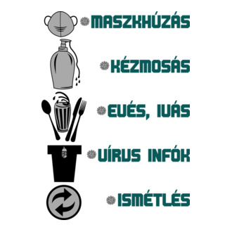 Napirend 2020 - Átszínezhető minta póló minta