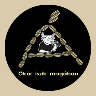 Ökör iszik magában póló minta
