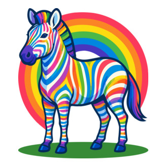 Zebra póló minta