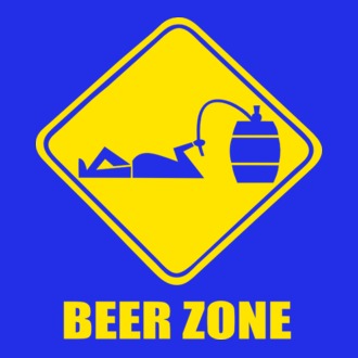 beer zone póló minta