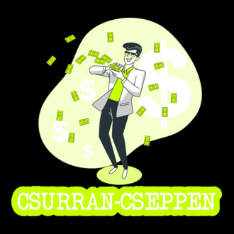 csurran cseppen  korrupció póló minta