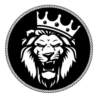 király king színezhető oroszlán póló minta