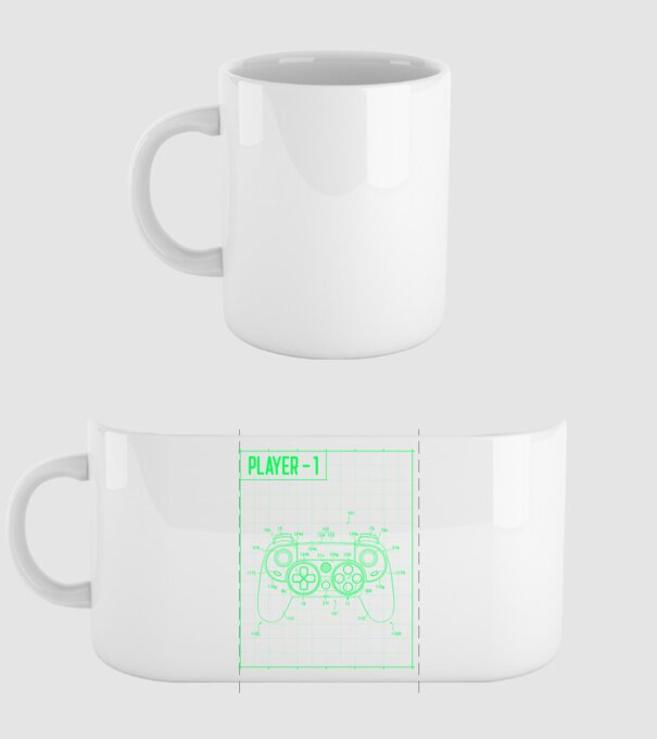 retro-gaming-t-shirt-design-creator-featuring-a-diagram-of-a-console-244b-el1 minta fehér pólón