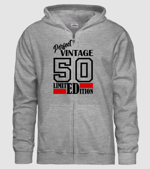 50 limited minta szürke pólón